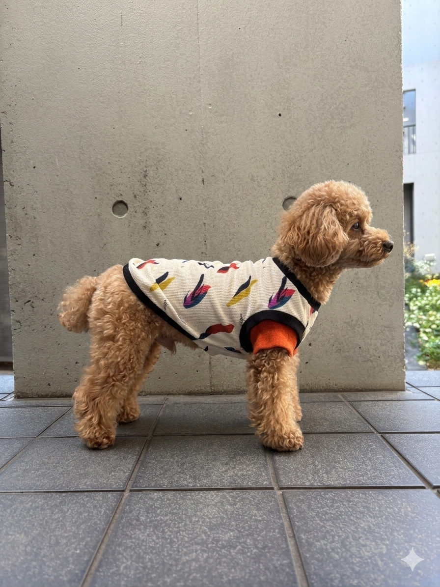 【NEW】サマープリントDOG-T
