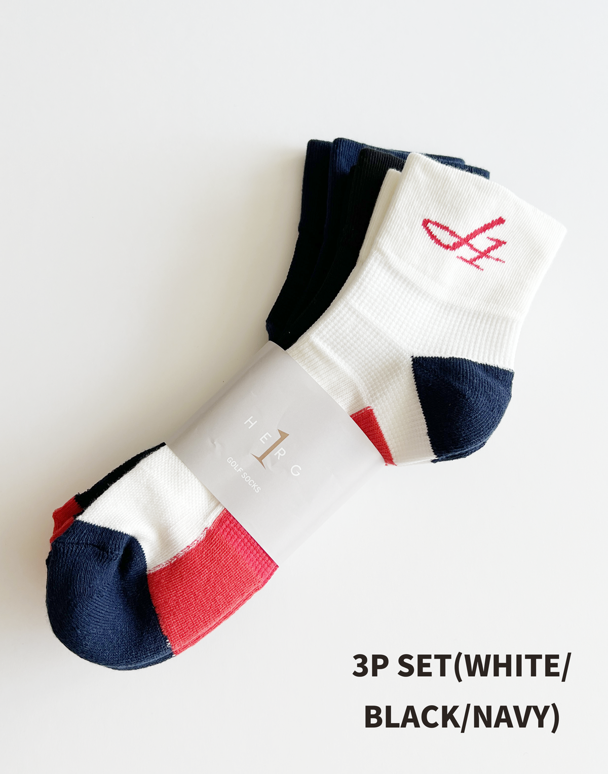 Mens Golf Socks 3P