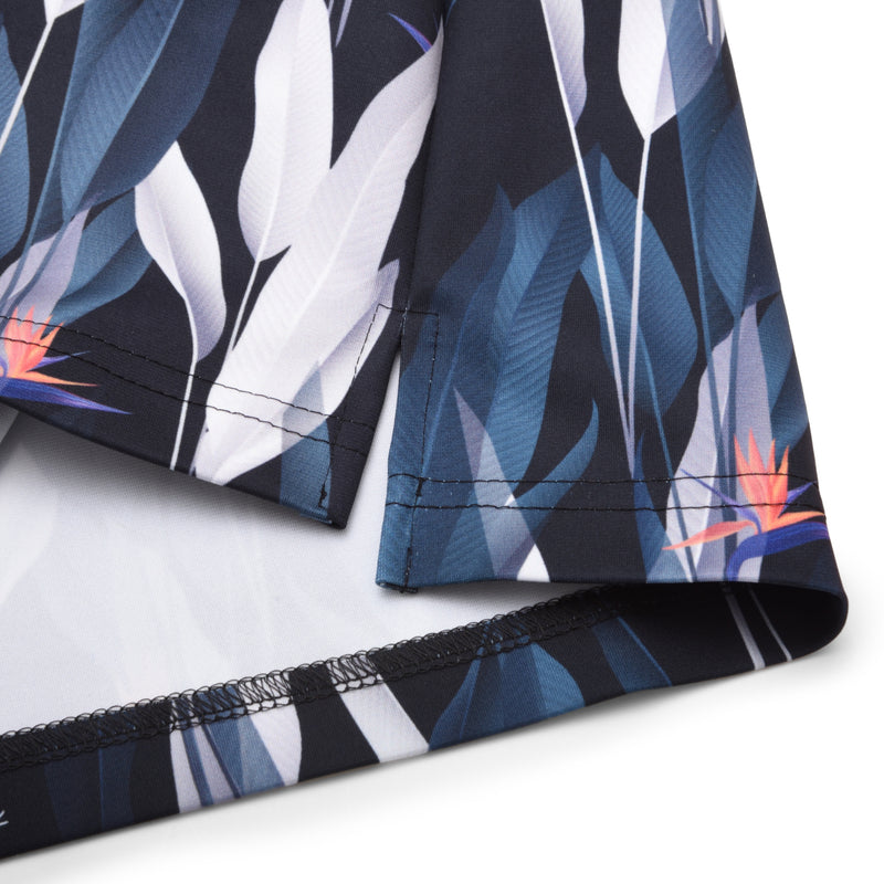 【2XL】UNISEX STRETCH UV SHORTS " FLOWER" / ユニセックスストレッチUVショートパンツ