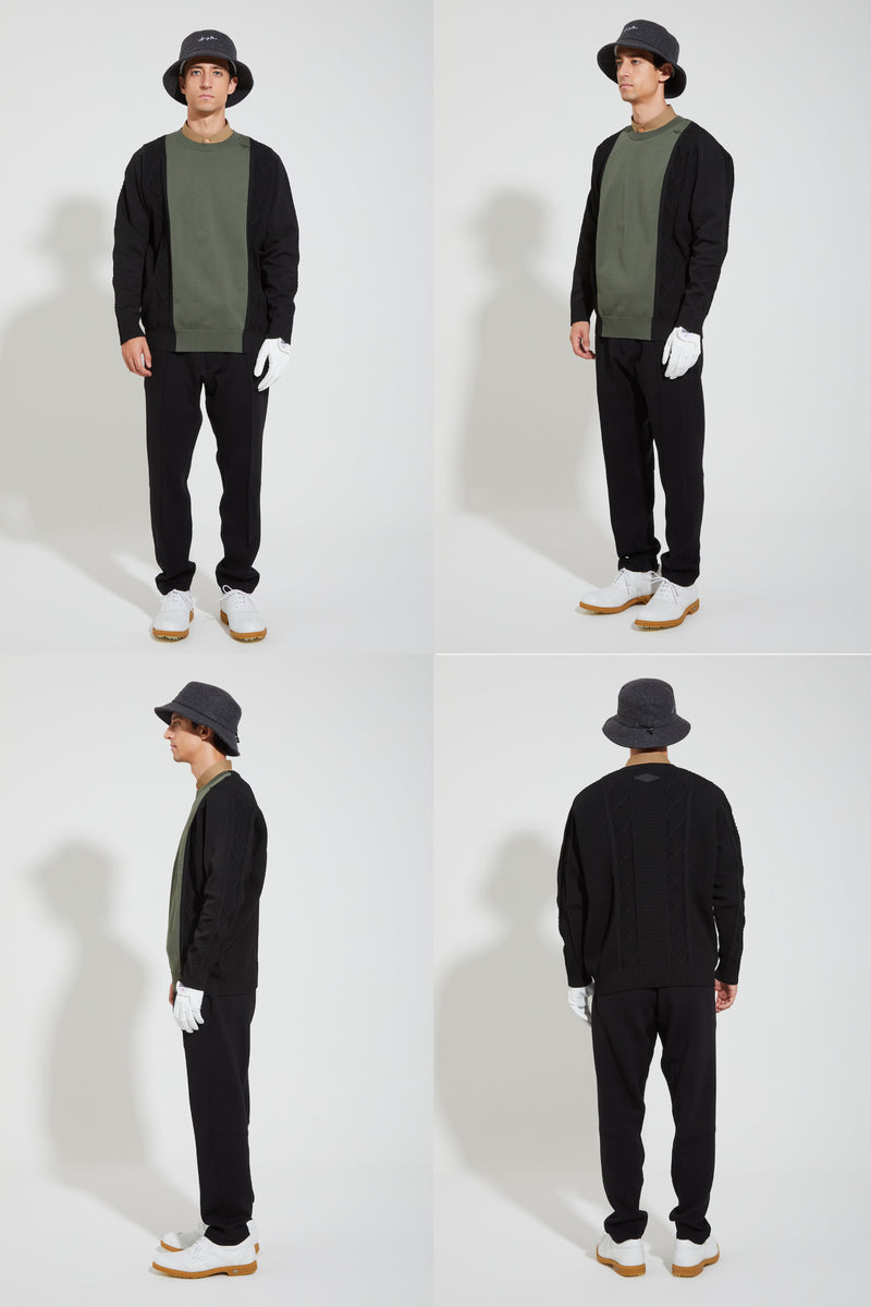 【2024 NEW】MENS CENTER PLEATED PANTS