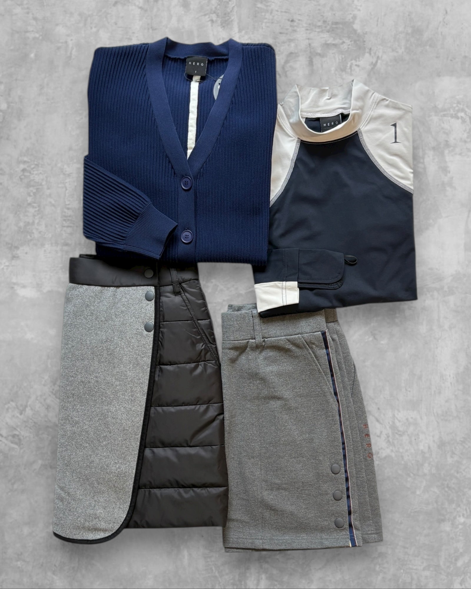 ※限定1点【サイズ１】HERG1おすすめカーデスタイル セットA