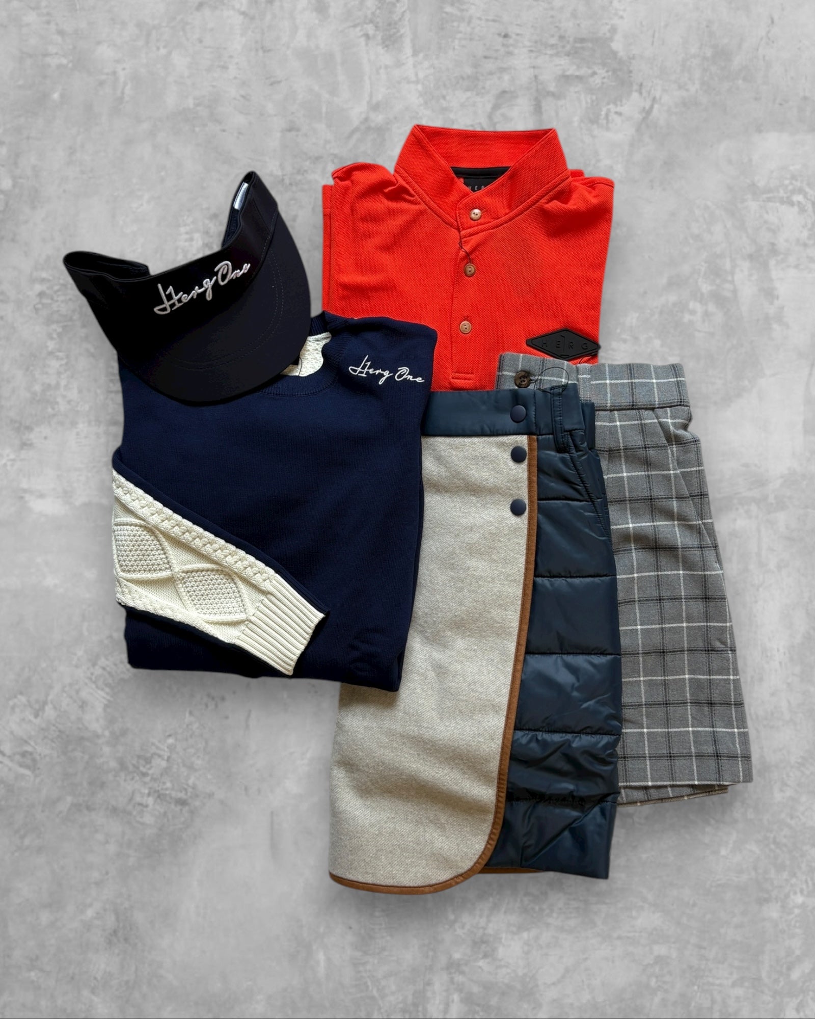 ※限定1点【サイズ１】人気のケーブルニットが主役!!セットA