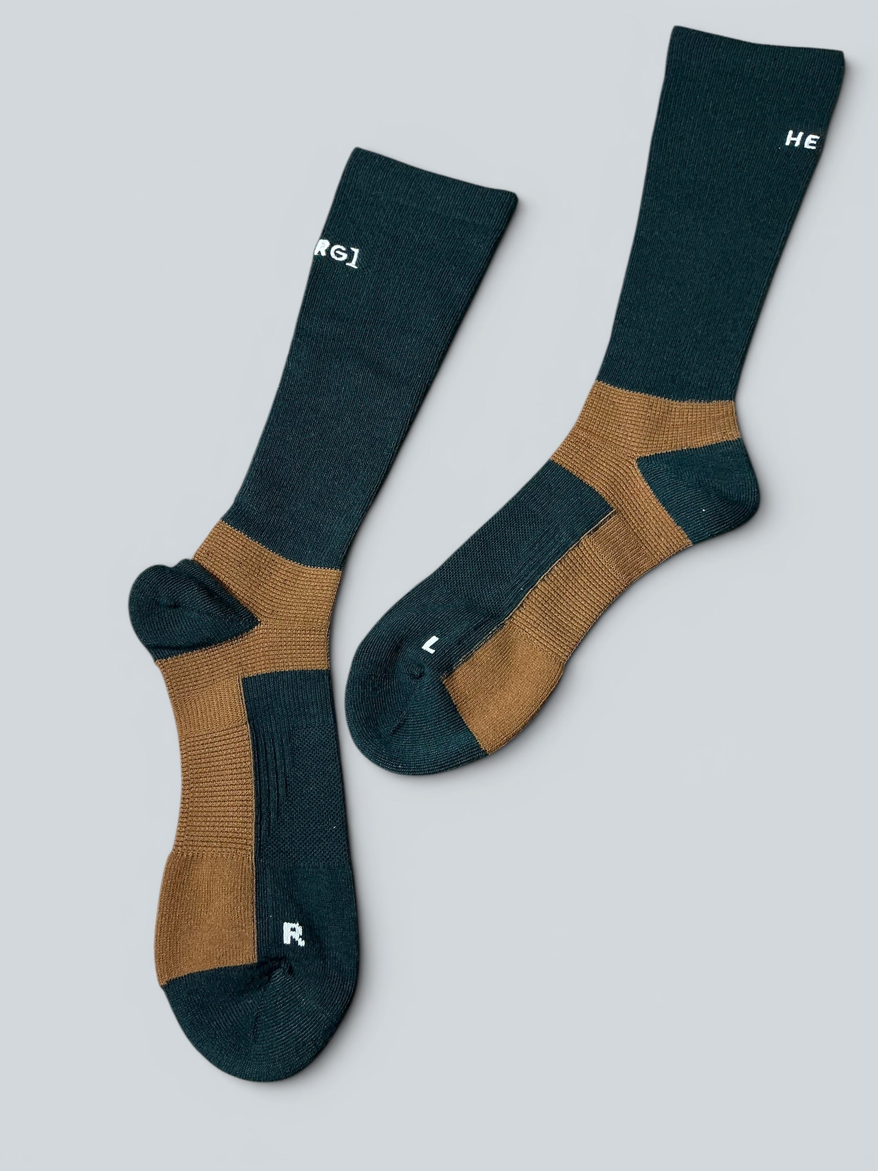 【NEW】ロングソックス Green＆Black
