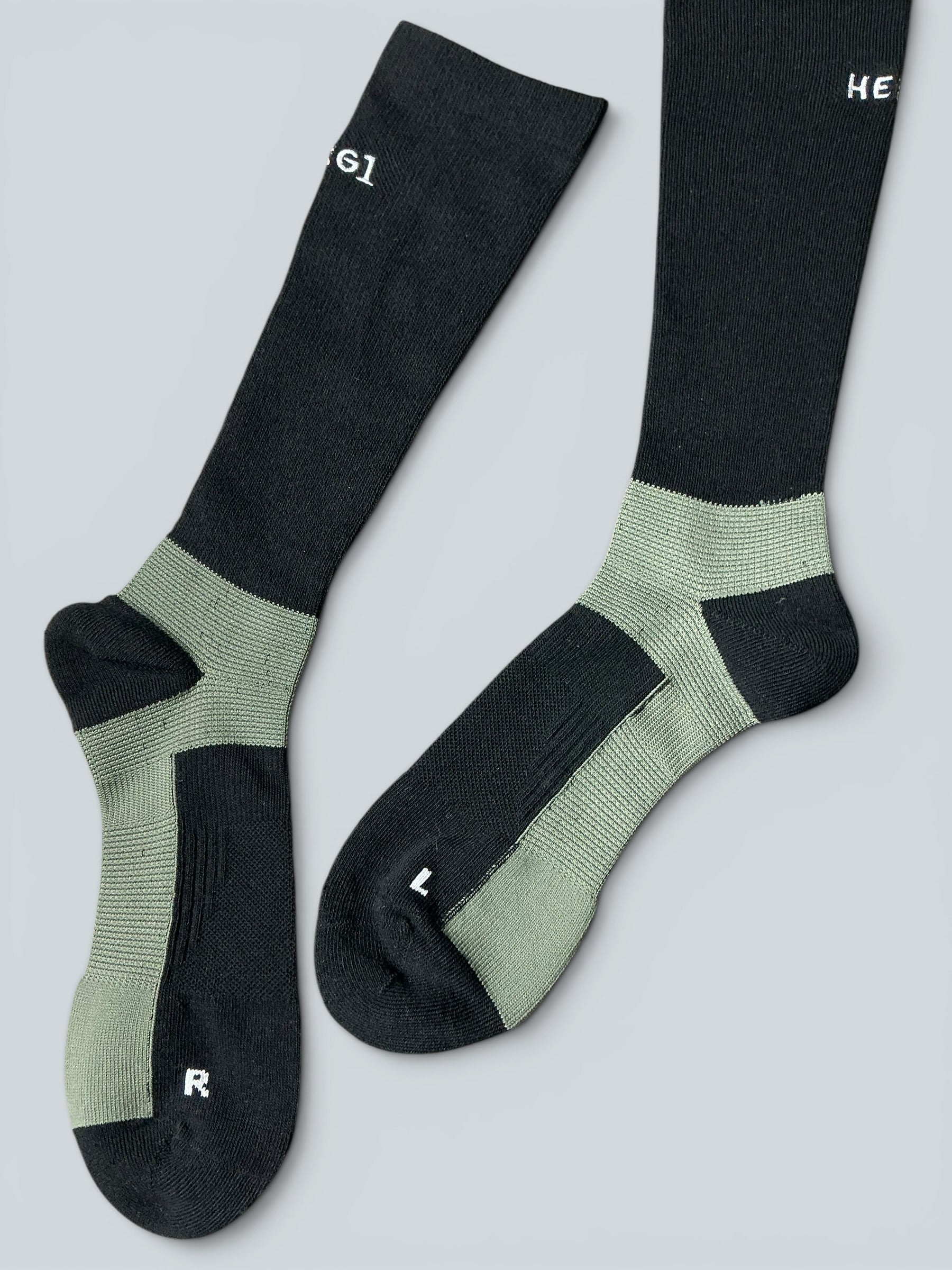 【NEW】ロングソックス Green＆Black