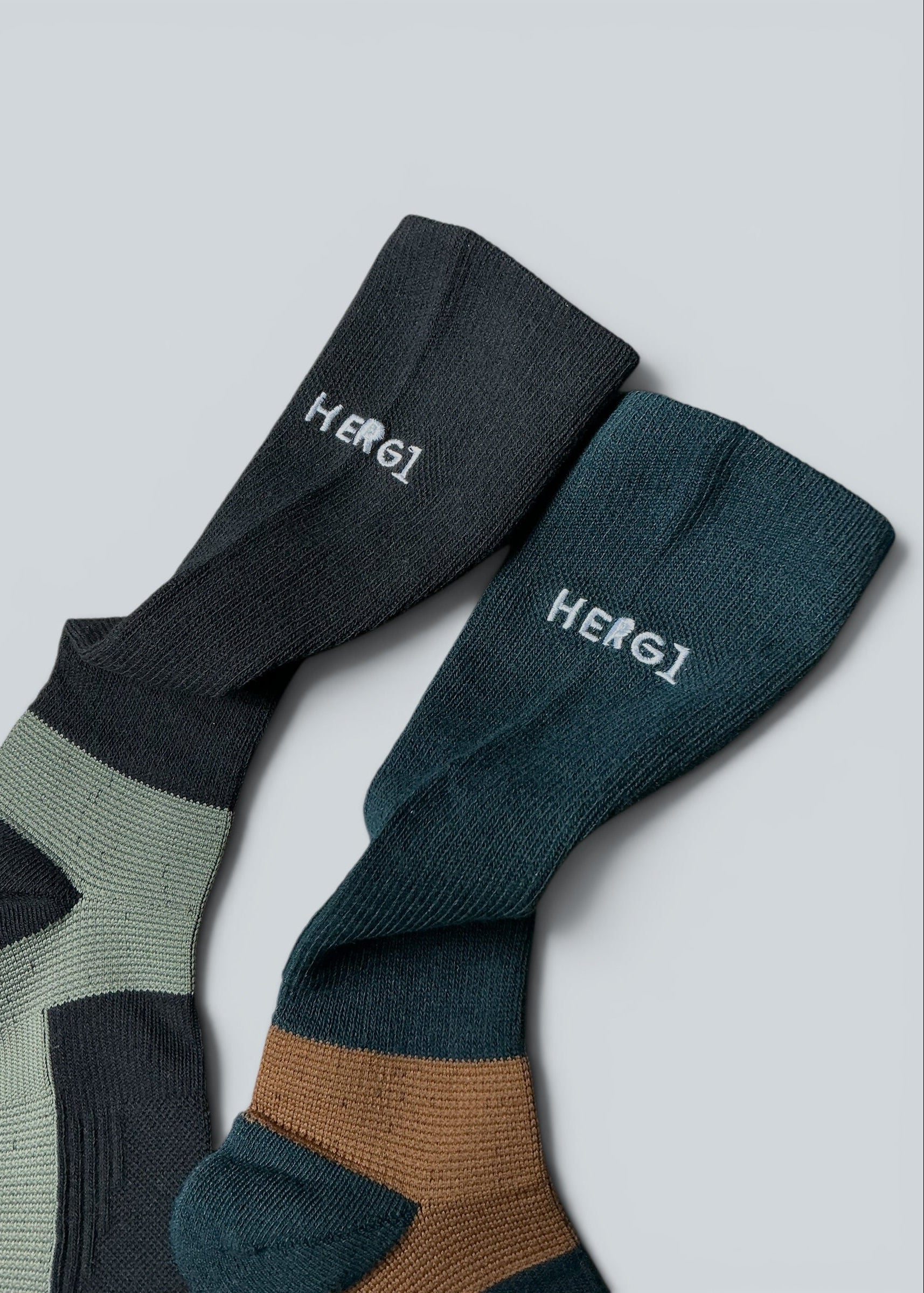 【NEW】ロングソックス Green＆Black