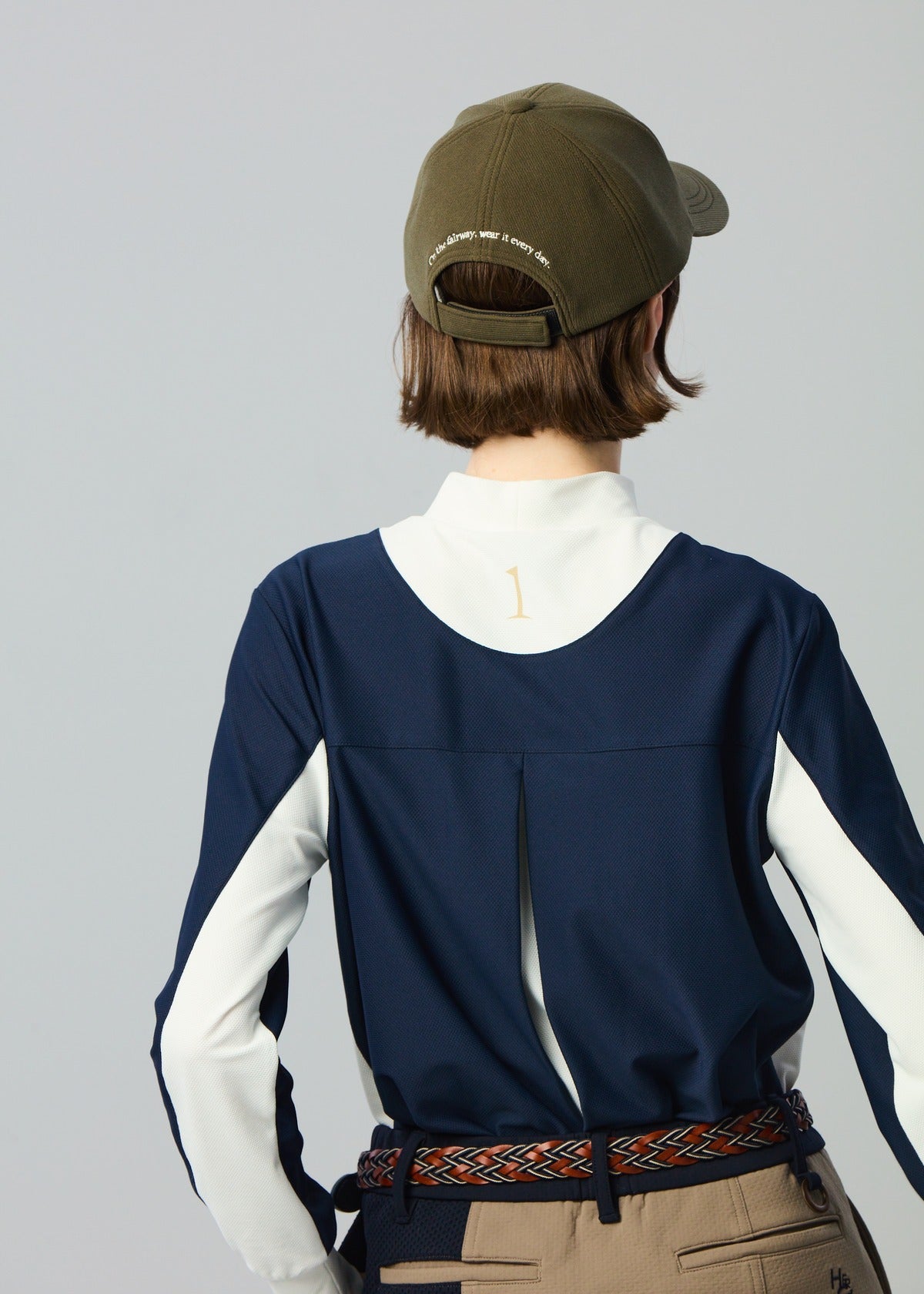 【NEW】UPF50プラス遮熱メッシュ配色長袖モックネック